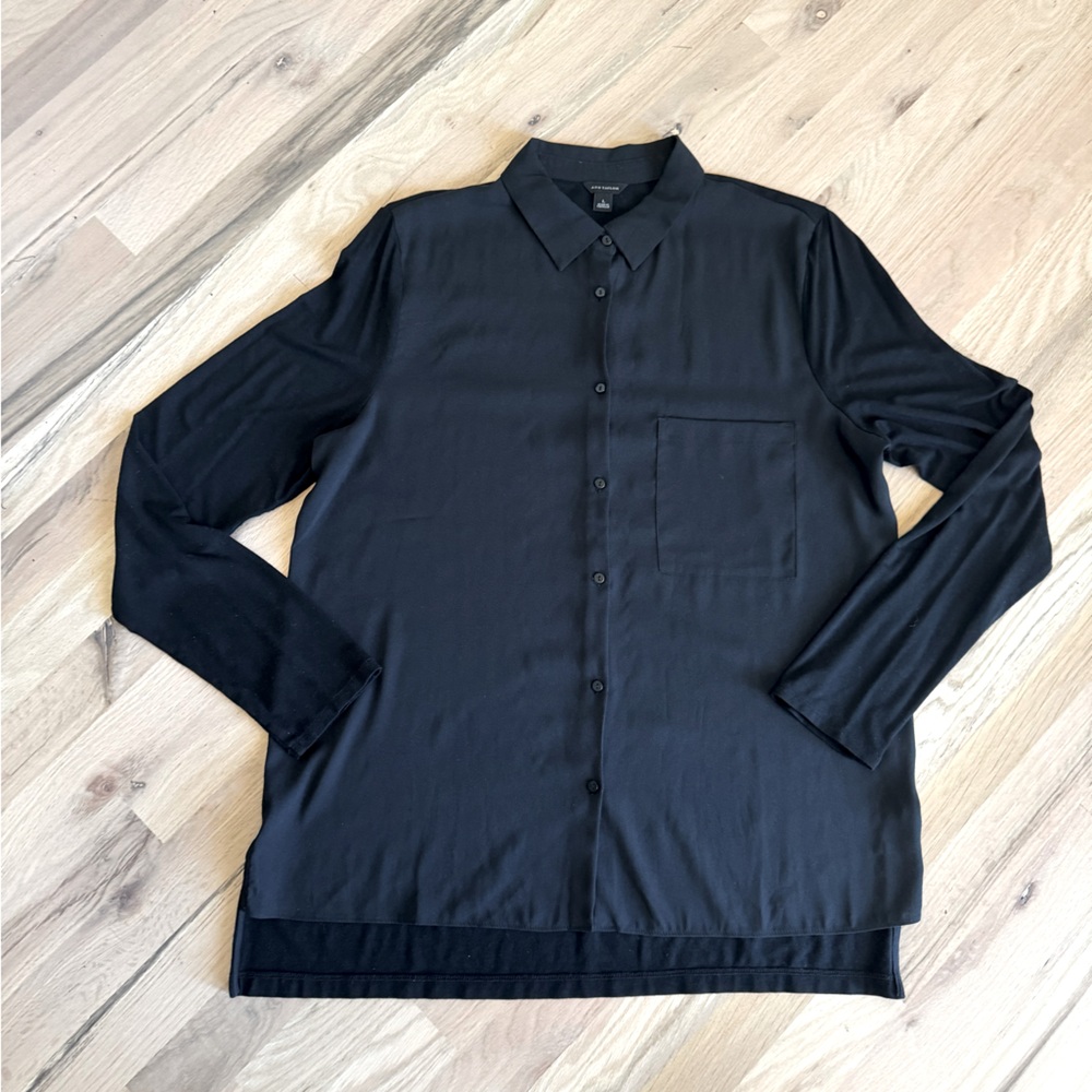 Ann Taylor Button Down Blouse